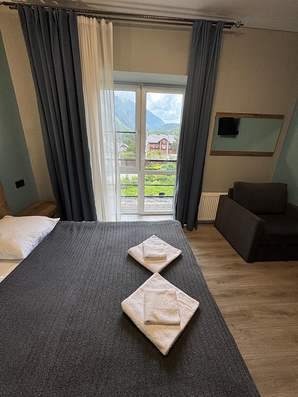 Стандартный 2-местный 1-комнатный (с дополнительным местом)