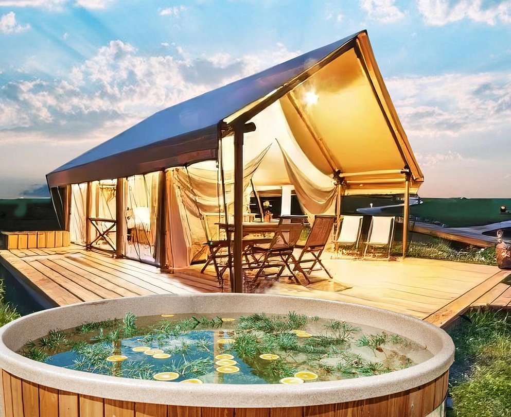 Лодж 2-местный 1-комнатный (Закаты Селигера)