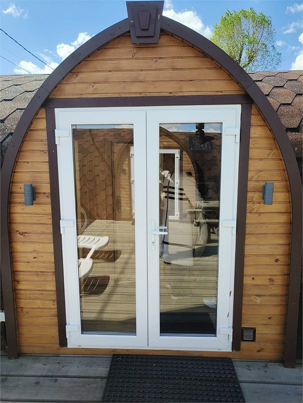 Бунгало 2-местный 1-комнатный (с баней и чаном)