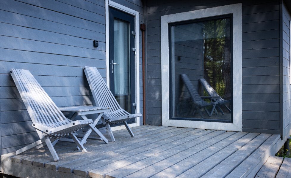 Домик у пруда 3-местный 1-комнатный (2 линия)