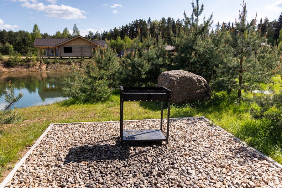 Домик у пруда 4-местный 1-комнатный (1 линия)