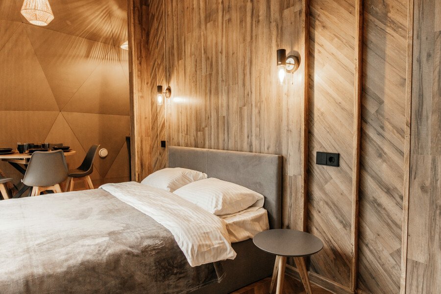 Купольный дом Premium с видом на лес