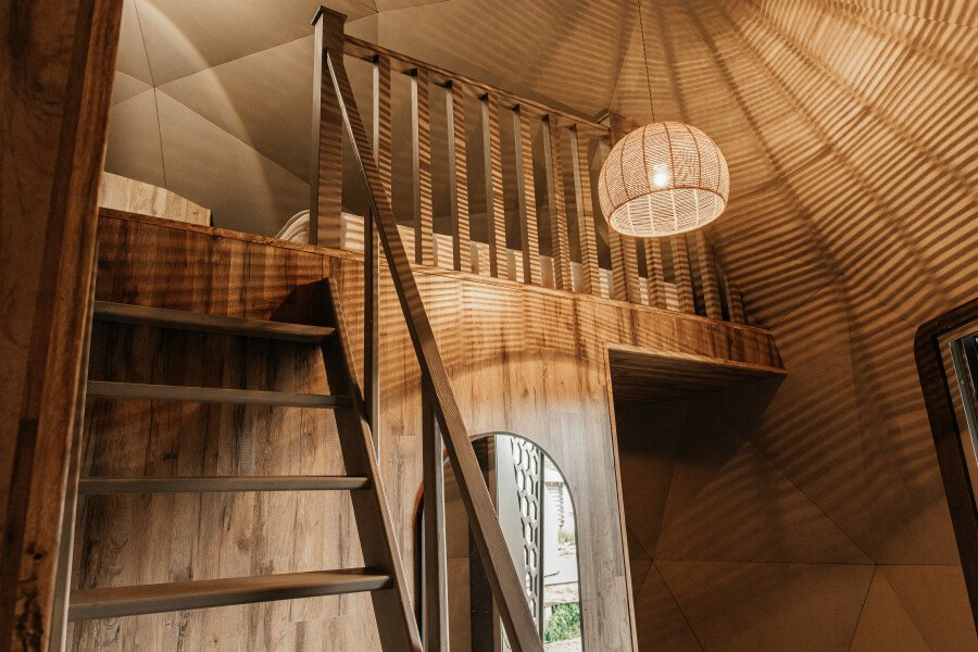 Купольный дом Premium с видом на лес