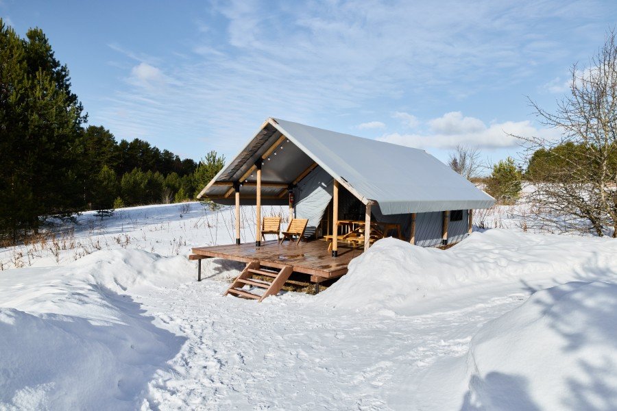 Тент-хаус 2-местный 1-комнатный (DBL, б/у)