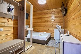 Бунгало двухместное 20 м², База отдыха Ашхадах, Каменномостский