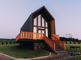 Barnhouse Кремовый, База отдыха Вондига Парк, Дерюзино