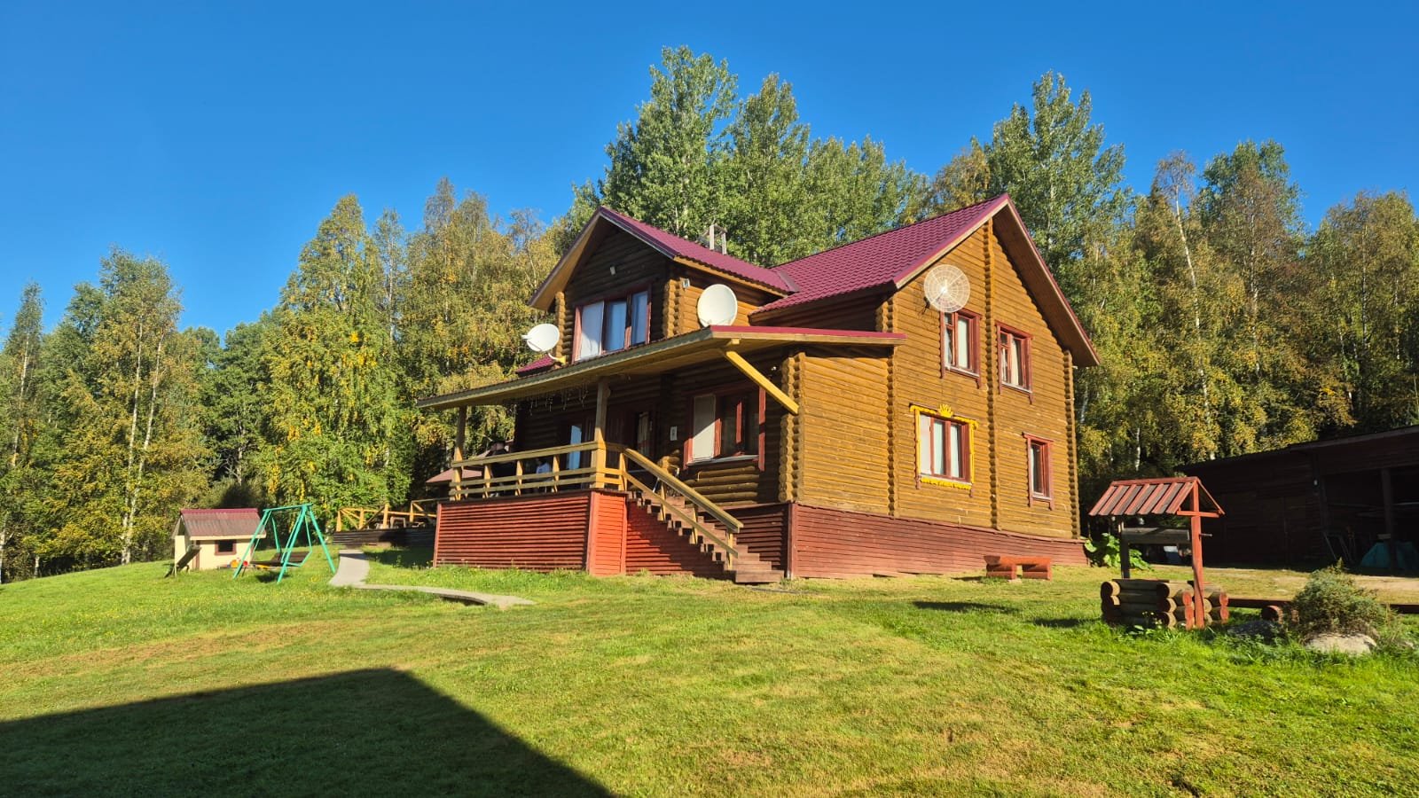 Фото 1 из отзыва о базе отдыха Лесное озеро