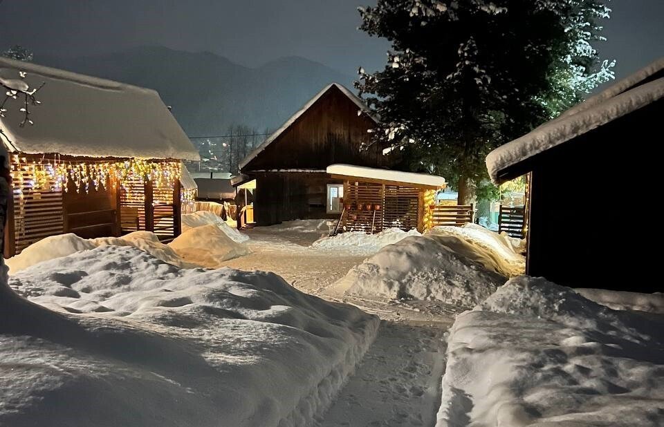 Внешний вид. Зима | Гостевой двор Алтай, Алтайский край