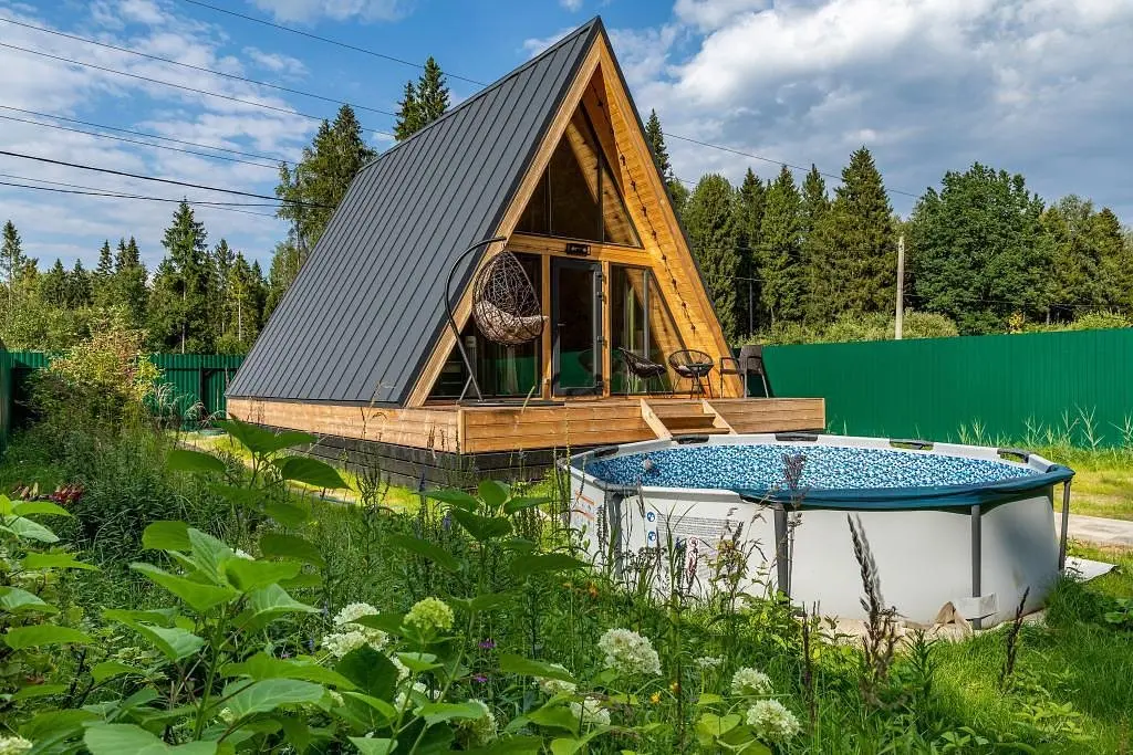 Частный дом InHome24 Уютный дом А-фрeйм Ольховка, Московская область: фото 4