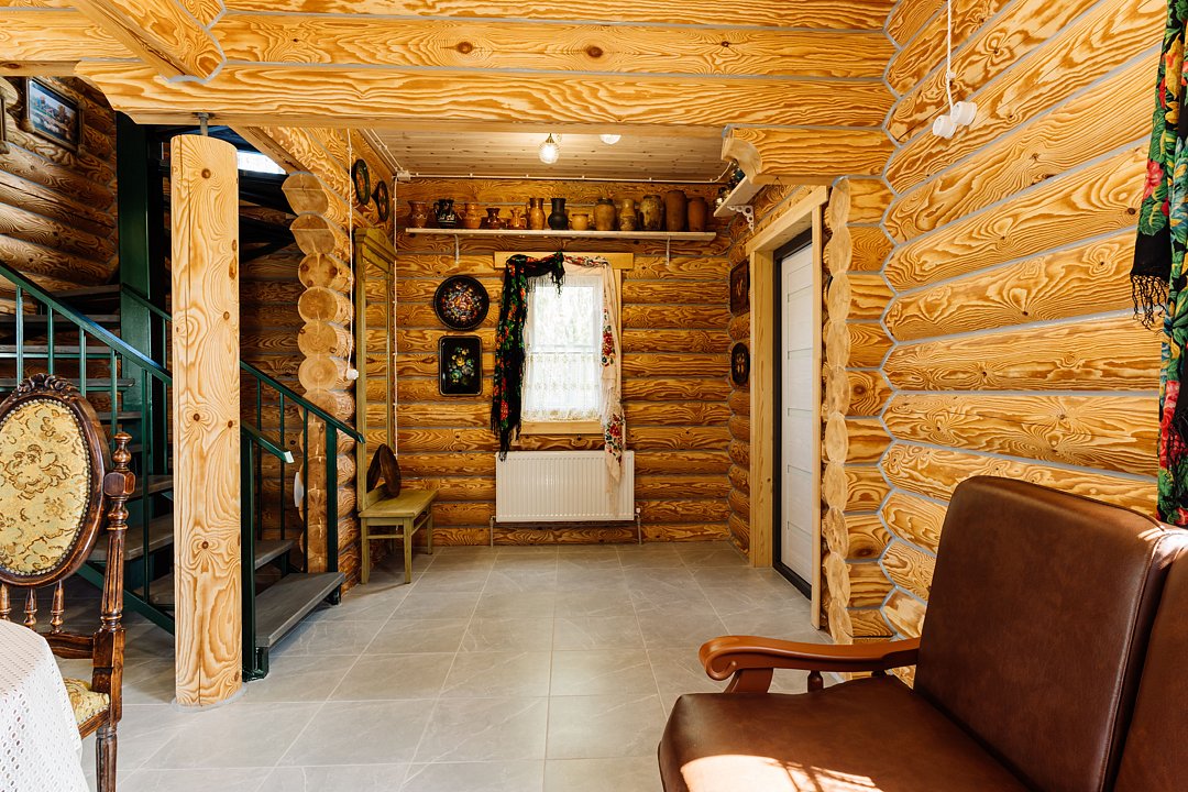 Семейный Сруб 6-местный 3-комнатный 2-этажный