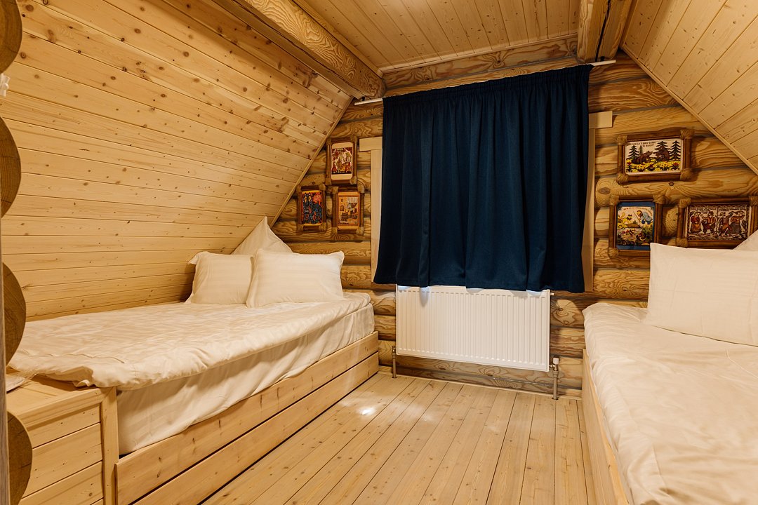 Семейный Сруб 6-местный 3-комнатный 2-этажный