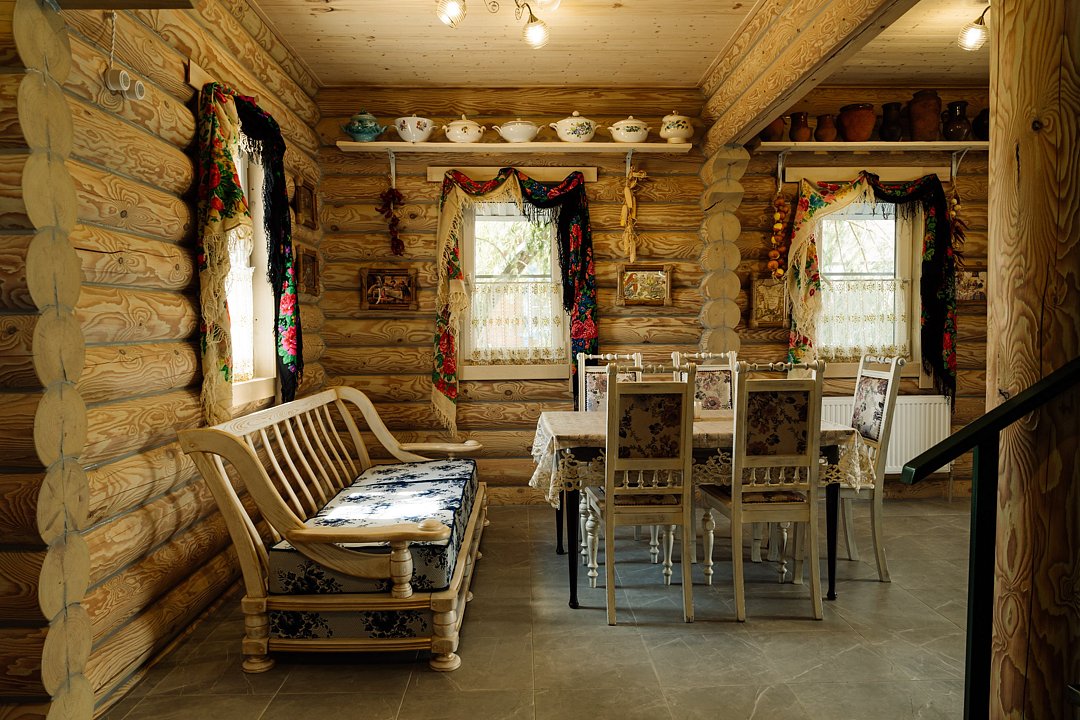 Семейный Сруб 6-местный 3-комнатный 2-этажный