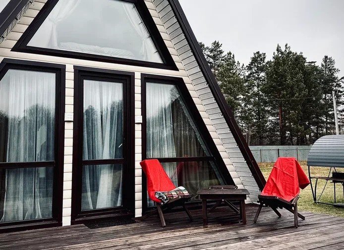 Дом 4-местный А-фрейм