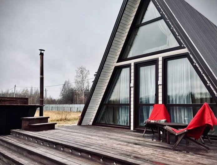 Дом 4-местный А-фрейм