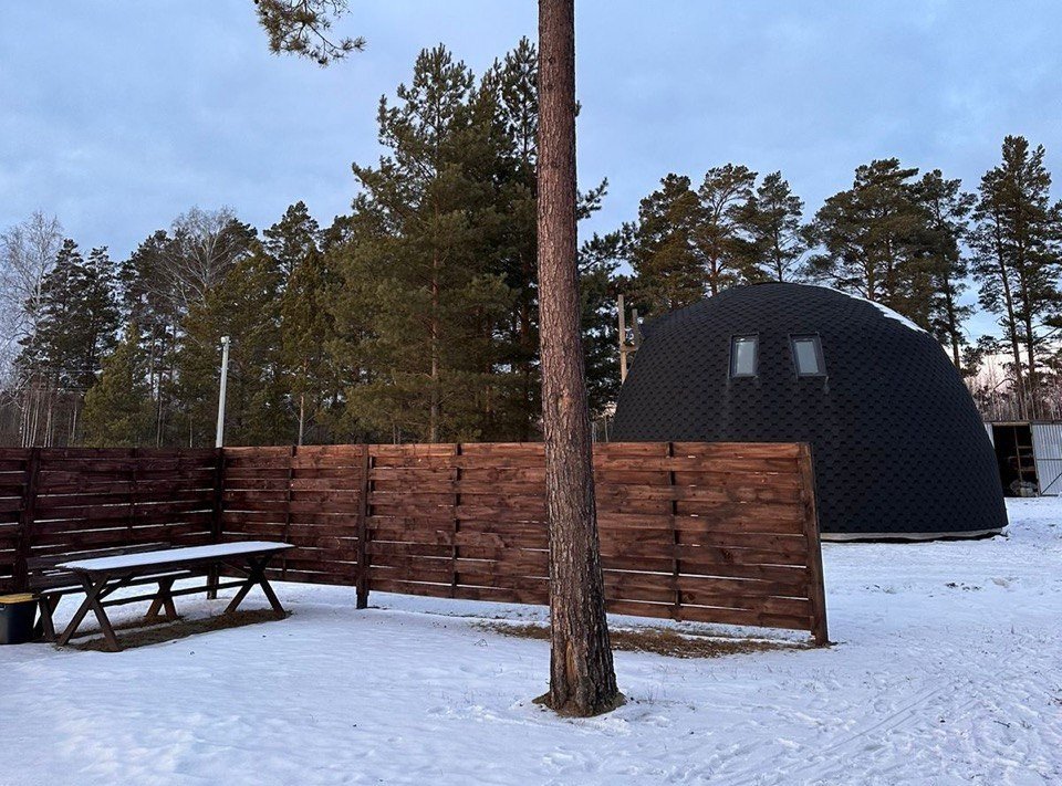 Дом 8-местный 3-комнатный Купольный