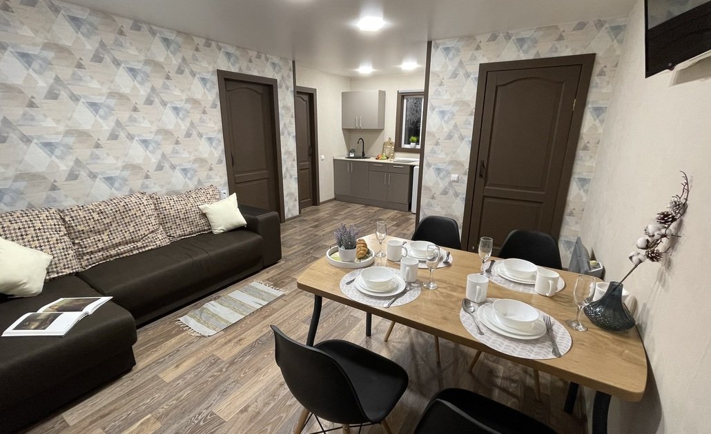 Коттедж 4-местный 2-комнатный