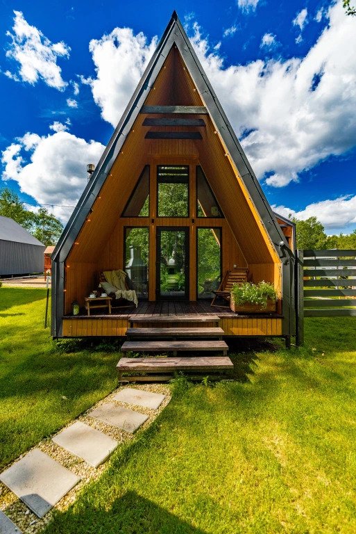 Частный Дом Афрейм с видом на лес №2, Московская область: фото 2