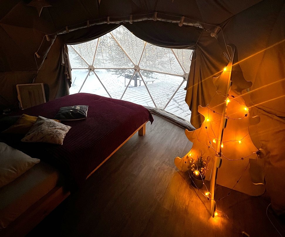 Купольный глэмп 4-местный