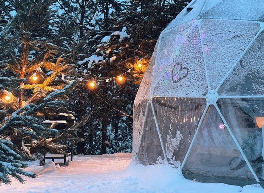 Купольный глэмп 4-местный