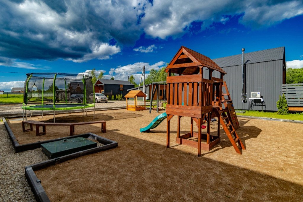 Частный Дом Афрейм с видом на лес №1, Московская область: фото 4