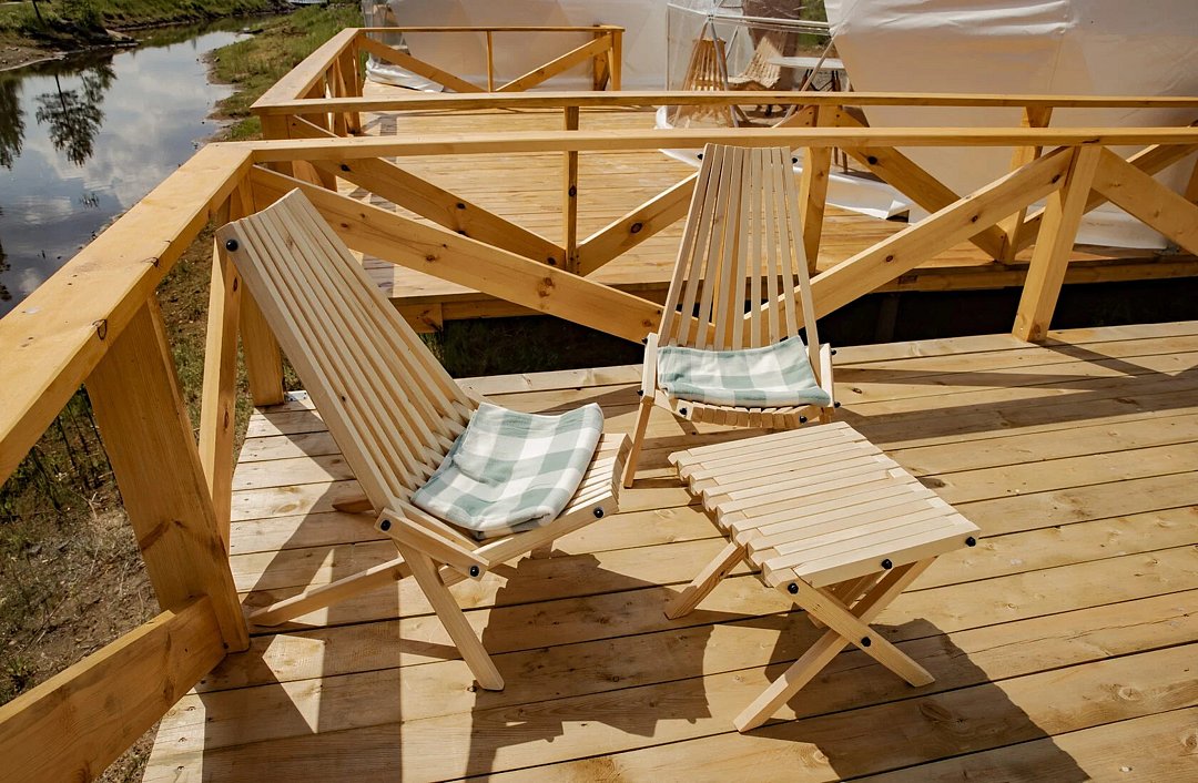 Глемпинг 2-местный