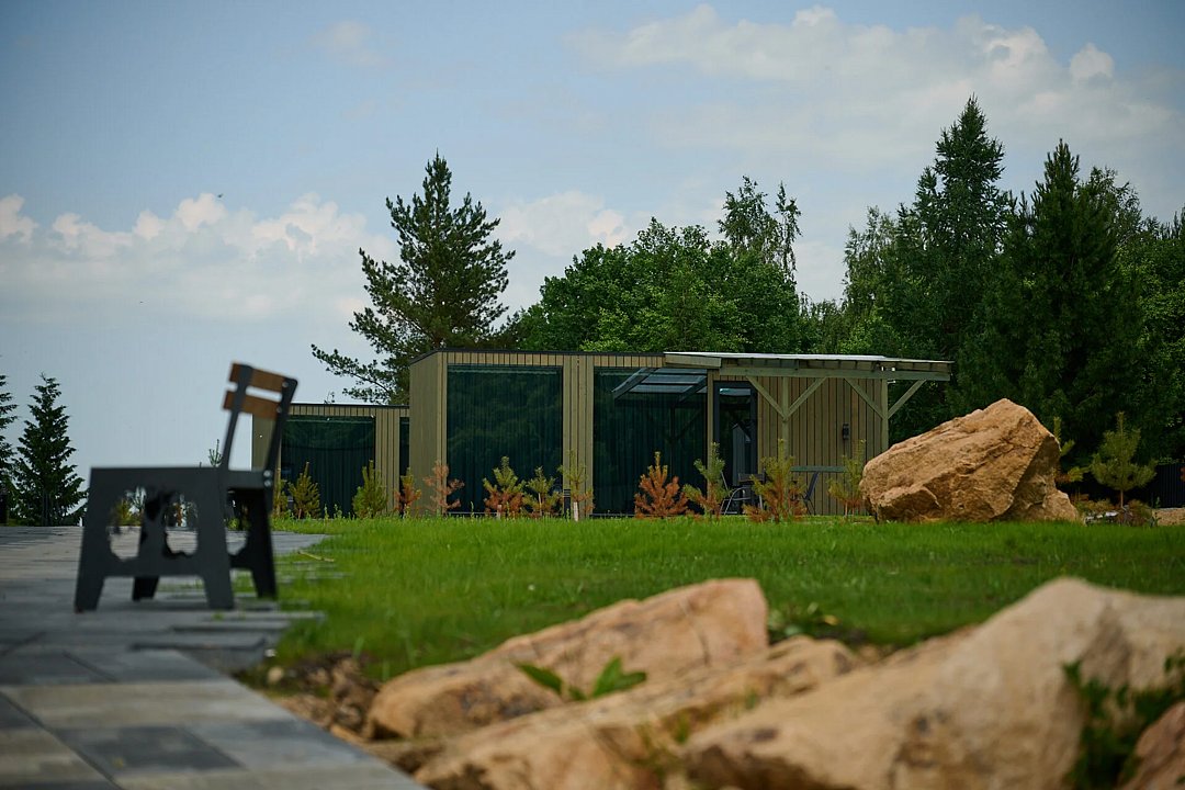 Внешний вид глэмпинг-парка «Дикий берег» | Дикий Берег, Алтайский край