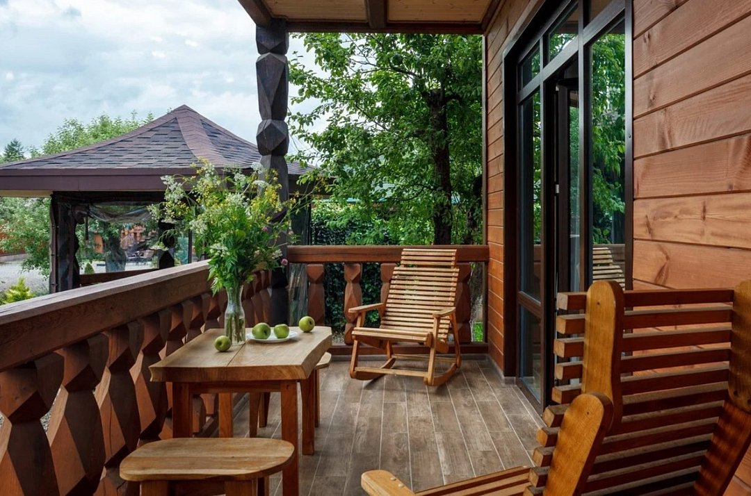 Комфорт 2-местный 1-комнатный Семейный (с балконом и кухней)