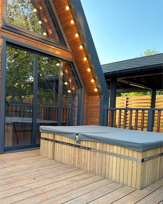 А-фрейм 4-местный 1-комнатный