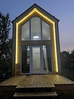 Двухместный коттедж двуспальная кровать, Частный дом Барн хаус, Коломна