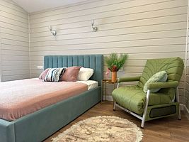 Двухместный коттедж Superior двуспальная кровать, Коттедж в Подмосковье, Солнечногорский район