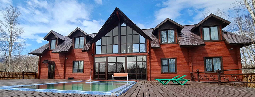 Загородный отель Пик 2322 (Peak 2`322), Камчатский край, поселок Термальный Елизовский район