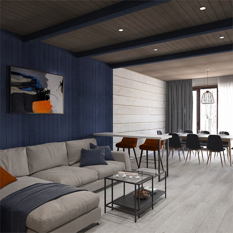 Duplex 6-местный 3-комнатный (Комфорт)