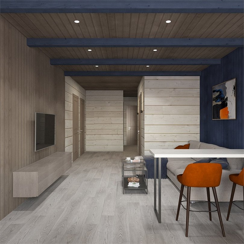 Duplex 6-местный 3-комнатный (Комфорт)