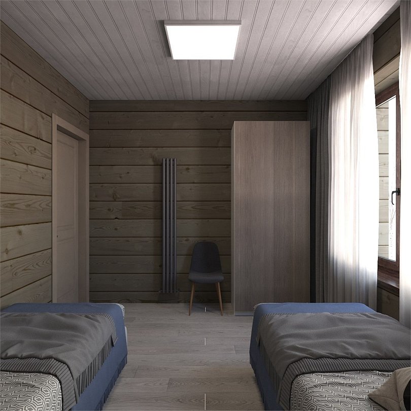 Duplex 6-местный 3-комнатный (Комфорт)