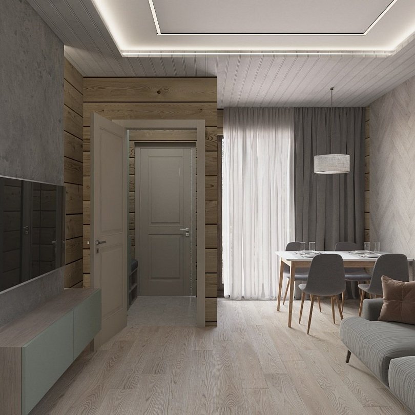 Апартаменты 2-местный 1-комнатный (Стандарт, вид на Вуоксу)