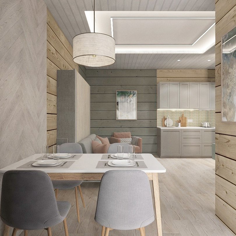 Апартаменты 2-местный 1-комнатный (Стандарт, вид на Вуоксу)