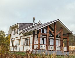 Коттедж у скалы, Коттеджный комплекс Урочище Меклахти , Лахденпохья