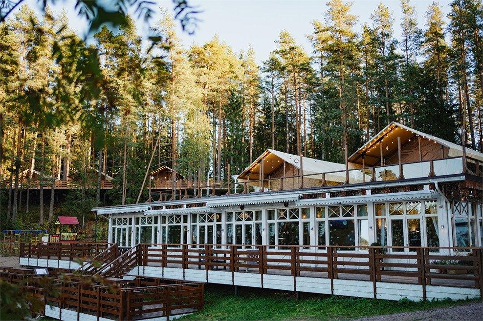 Тент-хаус Терраса 4-местный 2-комнатный (с двумя лоджами)