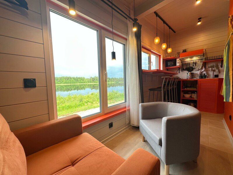 Коттедж 3-местный | Берег на троих, Псковская область