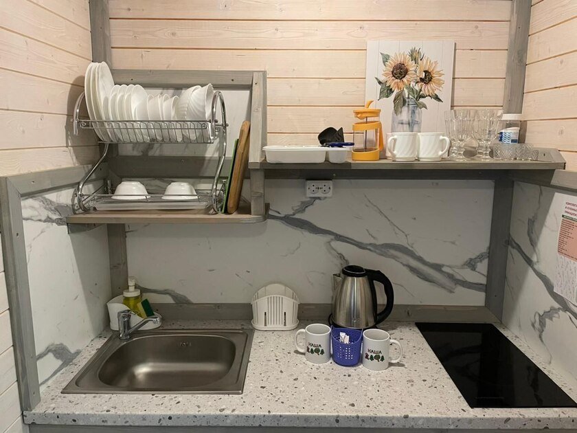 Дом 2-местный 1-комнатный (Таволга, летнее проживание, №9А)