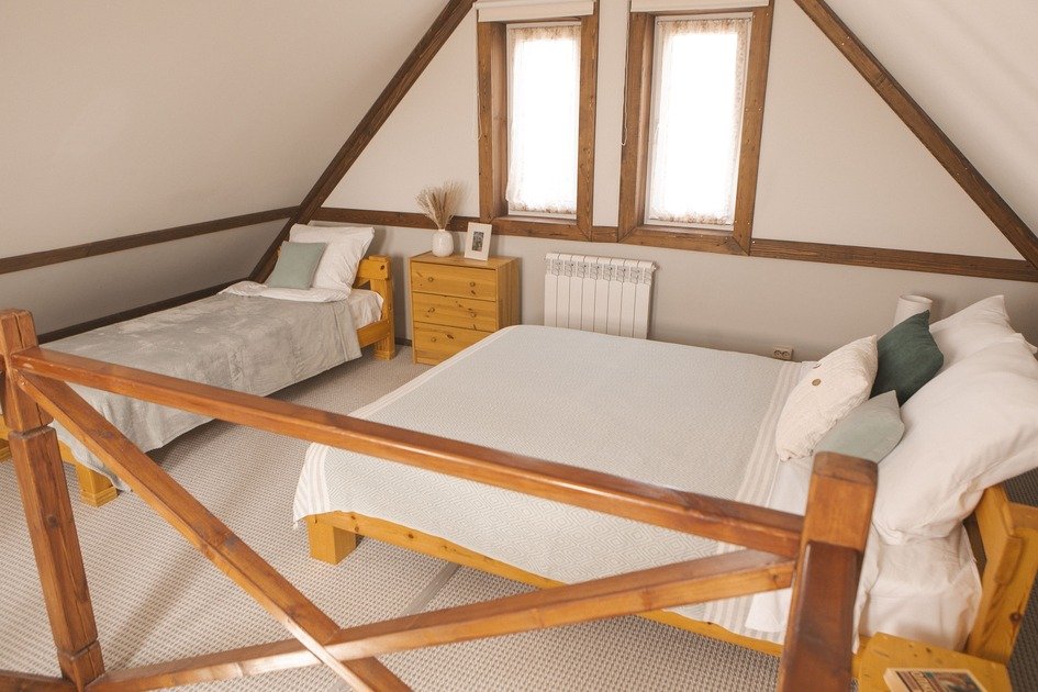 Дом 2-местный 1-комнатный 2-этажный (Ирга, №2)