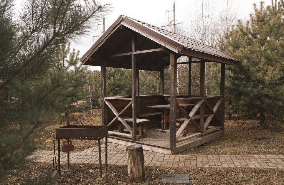 Дом 2-местный 1-комнатный 2-этажный (Ирга, №2)