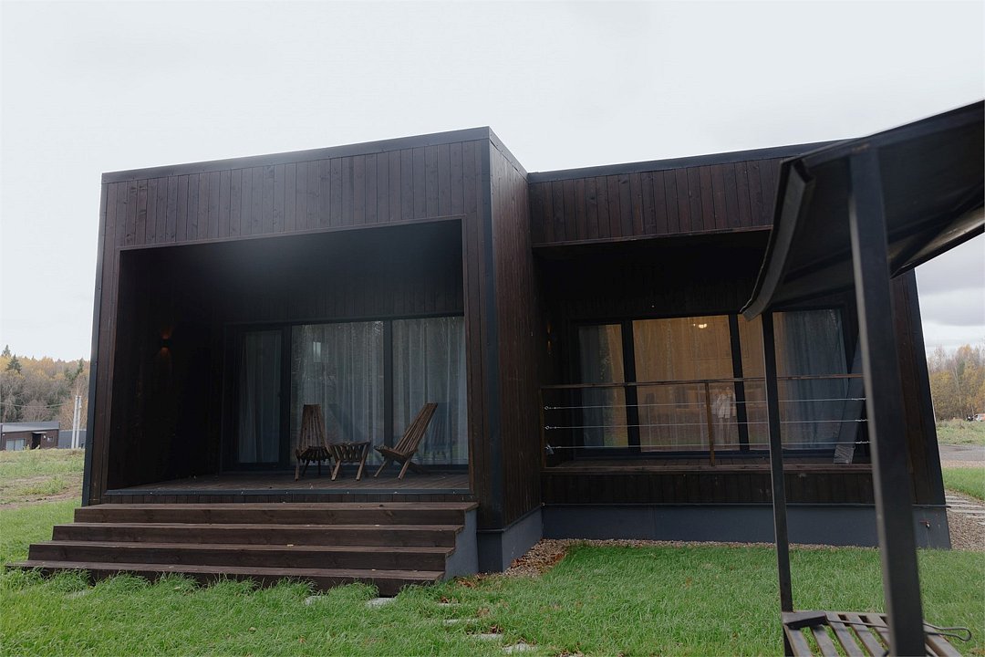 Дом 6-местный 3-комнатный (У леса на опушке с террасой)