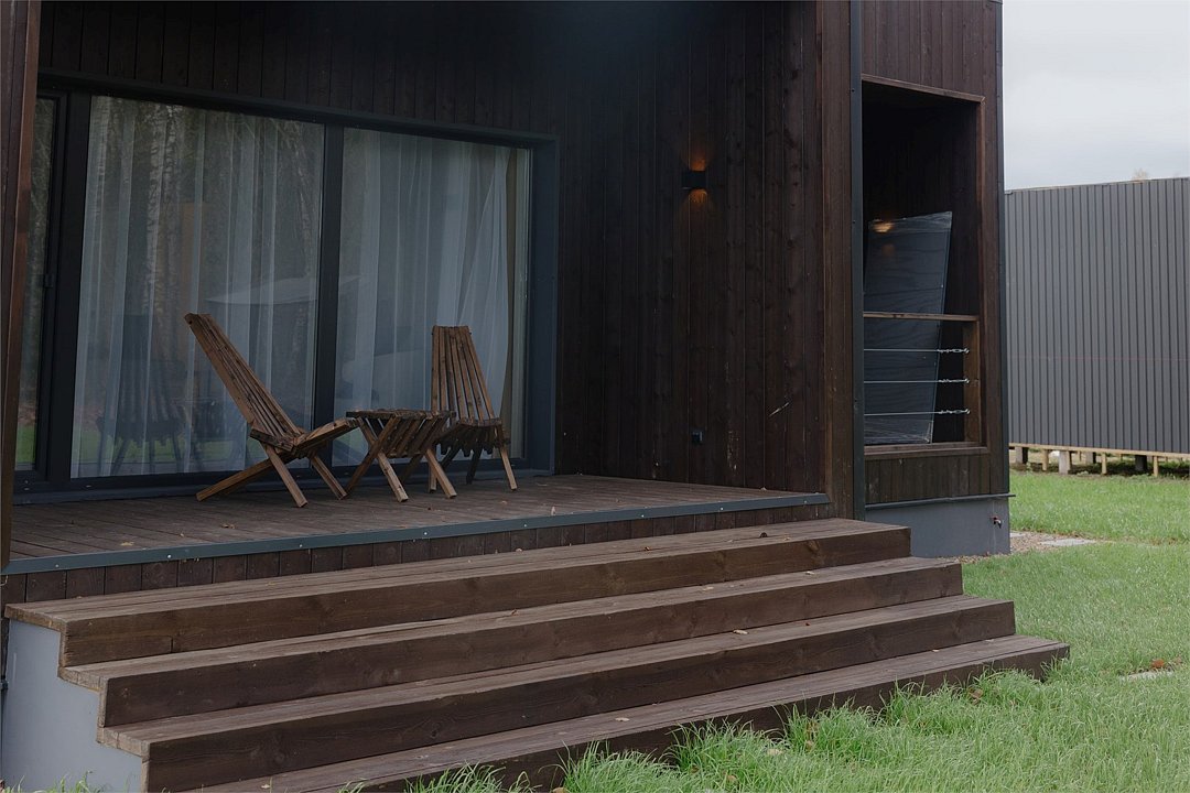 Дом 6-местный 3-комнатный (У леса на опушке с террасой)