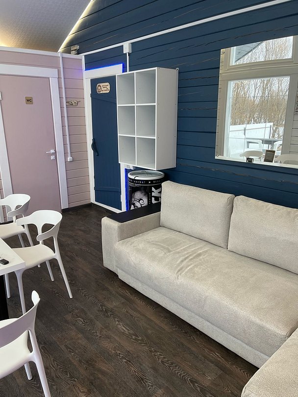 Дом 4-местный 1-комнатный (с баней)