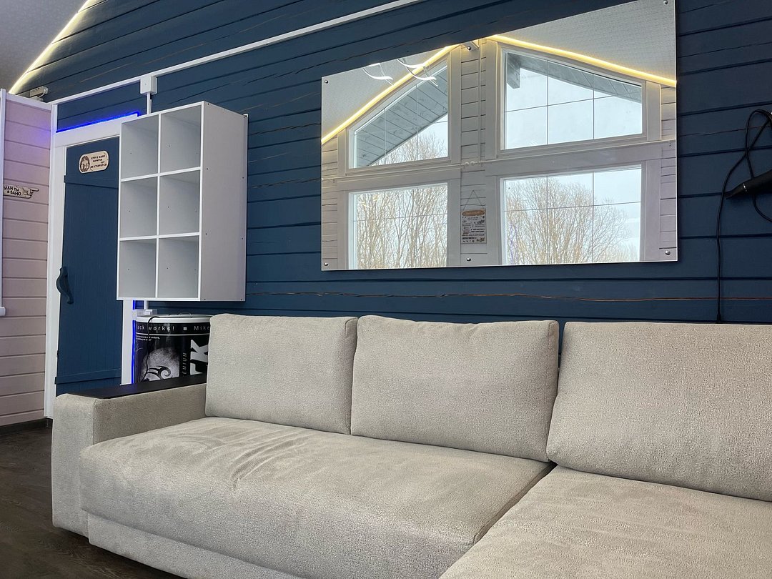 Дом 4-местный 1-комнатный (с баней)