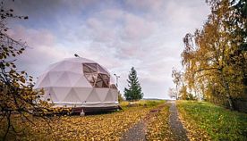 Сфера 2-местная  (летний вид размещения), Глэмпинг Просто COSMOS, деревня Самсыкино