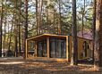 Домик Эко-дом 2-комнатный в Семейном квартале №6-9, База отдыха Лесные кварталы (Лесники), Кетовский район