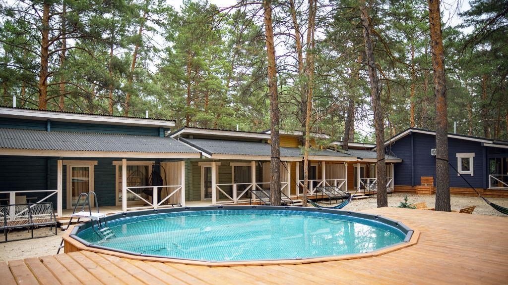 Домик Эко-Дом 4-местный 3-комнатный №5 (Семейный квартал)