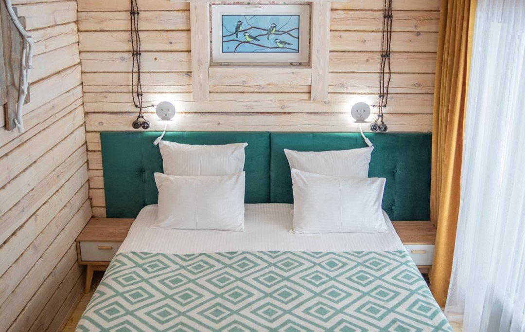 Домик Эко-Дом 4-местный 3-комнатный №5 (Семейный квартал)